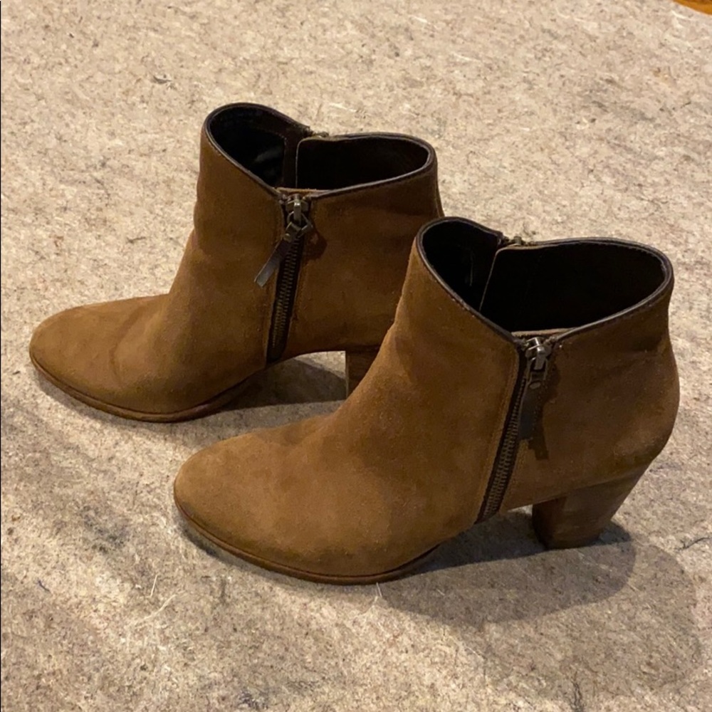 Cole Haan suede bootie